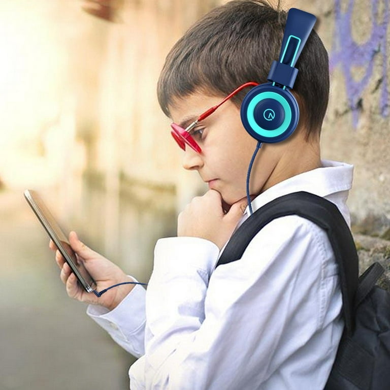 NOOT Over Ear Headphones Navy K11
