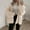 Beige Coats for Winter, variant on XPMWRP Women's Oversized Cardigan Open Front Coats Chunky Knit Casual Long Lantern Sleeve Jacket Fall Winter Loose Warm Trendy Solid Color Coats Yellow L