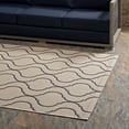 thumbnail image 6 of Area Rug Runner Floor Carpet, Beige, Fabric, 8x10, Living Kitchen Cafe Bistro Hospitality Restaurant, Modern Contemporary HB35814, 6 of 8