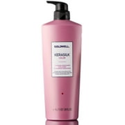 Goldwell Kerasilk Color Cleansing Conditioner, 33.8 oz, Pack of 3 w/ Sleek Teasing Comb