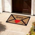 thumbnail image 4 of zhangmingg Envelope Design Heart Shaped Area Rug Soft Floor Mat for Valentine's Day Anniversary Wedding Bedroom, 4 of 6