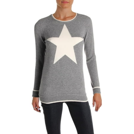 - Lauren Ralph Lauren Womens Laney Cashmere Star Print Pullover Sweater