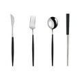thumbnail image 4 of BAETEUY 4Pcs/Set Stainless Steel Cutter Fork Spoon Chopstick Tableware Kitchen Supplies, 4 of 7