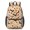 Dachshund and Maple Leaf Orange, variant on Chihuahua and Dog Paw Print White 17" Waterproof Oxford School Backpacks for Teens, S-Shape Padded Straps, for School, Travel, Hiking, Camping