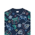 thumbnail image 3 of Holiday Time Boys Christmas Sweatshirt, Sizes 4-18 & Plus, 3 of 5