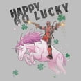 thumbnail image 2 of Women's Marvel Deadpool Happy Go Lucky  Graphic T-Shirt, 2 of 3