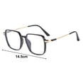 thumbnail image 5 of Blue Light Blocking Glasses Unisex Large Frame Clear View Strong Hinge Color-changing Transparent with Brim Eye Protection Clear Bluelight Glasses Spectacles, 5 of 8