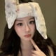 thumbnail image 2 of Soft Rabbits Ear Sleep Mask For Traveler Shifts Workers Adjustable Light Blocking Eye Cover Comfortable Blindfold, 2 of 4