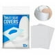 thumbnail image 4 of Fundas Desechables para Asientos de Inodoro, 50PCS - Fundas Desechables para Tazas de Inodoro, BIODEGRADABLES, ANTIBACTERIANAS, Higiene del Inodoro Garantizada con Asiento de Inodoro de Papel, 4 of 5