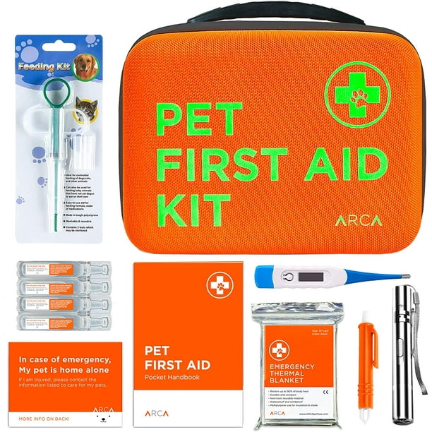 generic Cat & Dog First Aid Kit High Visibility Reflective Zipper
