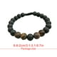 thumbnail image 4 of Minnieouse Pulseras a juego de moda, difusora de rocas de negra mate ajustable, cuentas de oración, accesorios para mujeres, regalos para Ropa, zapatos y accesorios Miscelánea Ojo de tigre mate Minnieouse AP008879-04, 4 of 6