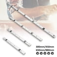 thumbnail image 1 of Alloy T-Tracks Slot Miter Track   T-Track Slider Miter Bar Slider Table Saw Miter Gauge Rod DIY Woodw, 1 of 9