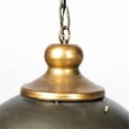 thumbnail image 4 of Mercana Dawson II Metal Antiqued Gold Pendant Dome Light, 4 of 10