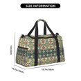 thumbnail image 3 of Easygdp Traditional Tribal Aztec1 Bolsa de Gimnasio, Bolsa de Viaje Duffel, Bolsa de Fin de Semana con Compartimentos, Bolsa de Mano para Noche, 3 of 7
