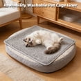 thumbnail image 3 of Guinea Pig Liner Washable Rabbit Cage Liner Guinea Pig Fleece Mats Reusable Training Sleeping Bedding Pee Pads for Small Animals Bunny, 3 of 5