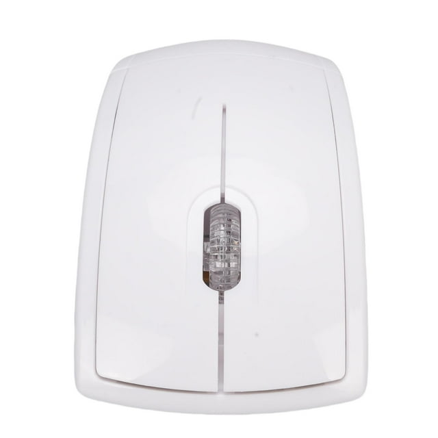 Ratón Inalámbrico Plegable, Indicador de Eficiencia Energética de ratón ergonómico de CompuTADORA CON receptor para laptop