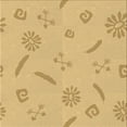 thumbnail image 1 of Ahgly Company Machine Washable Indoor Square Transitional Orange Gold Area Rugs, 8' Square, 1 of 1