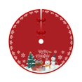 thumbnail image 2 of POINTERTECK Nice-looking Tree Skirt  Flannel Decorative Christmas Exquisite Tree Pad for Festival Style 10 One Size, 2 of 13