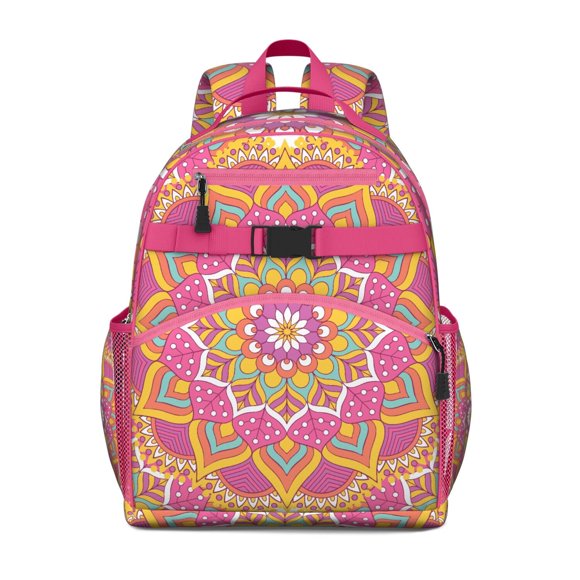 Balance Harmonie Tranquillité Énergie Sacrée Réveil Guérison Sac à Dos Scolaire pour Tout-Petits Bretelles Spacieuses Réglables