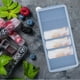 thumbnail image 4 of 1pc 6 Grids Silicone Hielo Cubo Maker Cubo de hielo Molde Cubo de hielo Caja de almacenamiento de alimentos, 4 of 5