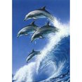 thumbnail image 1 of Diamond Painting (DE4835) 5D DIY Square Dolphin Modern Cross Stitch (LG307) 50x70cm Hugtrwg Para estrenar, 1 of 1