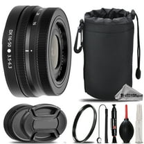 Nikon NIKKOR Z DX 16-50mm f/3.5-6.3 VR Lens (Black) UV Filter Hood Lens Pouch- Basic Kit (International Version)