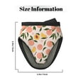 thumbnail image 3 of Pofeuu Peach With Leaves1 Print Thickened Mini Silicone Oven Mitts Heat Resistant, Rubber Oven Mitt Gloves, Finger Pinch Grips, Pot Holder, Silicone Potholder, 3 of 7