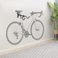 thumbnail image 3 of 1 PCS Black Wall Mount Bicycle Holder, Wall Bicycle Storage Rack, Adjustable Bicycle Holder for Garages and Houses, 3 of 13