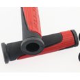 thumbnail image 2 of Fuji Krayton Rubber MTB BMX Flat Bar Bike Handlebar Grips Black/Red New, 2 of 4