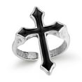 thumbnail image 1 of Ring Religion Black Finger Rings Ornament Accessory Oiling Process Sturdy Waterproof Jewelry Festival, 1 of 6