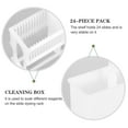 thumbnail image 4 of FENGGUIQU Microscope Slide Staining Rack, White Plastic Storage Holder, Easy to Use, , 2 Sets for Lab and Classroom, 4 of 6