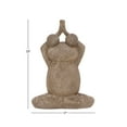 thumbnail image 4 of Polystone Frog 17"W, 23"H, 4 of 7