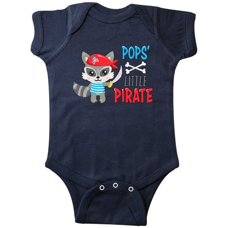 

Inktastic Pops Little Pirate Cute Raccoon with Sword Gift Baby Boy or Baby Girl Bodysuit