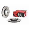thumbnail image 1 of Brembo Rotor de Frein 0994682XC02 Xtra; Ventilé Croisé; Design en une Pièce; Motif de Boulon de Roue 5 x 114.3 Millimètres; Chapeau de 139.8 Millimètres de Diamètre Intérieur; Diamètre de Moyeu de 72 Millimètres, 1 of 1