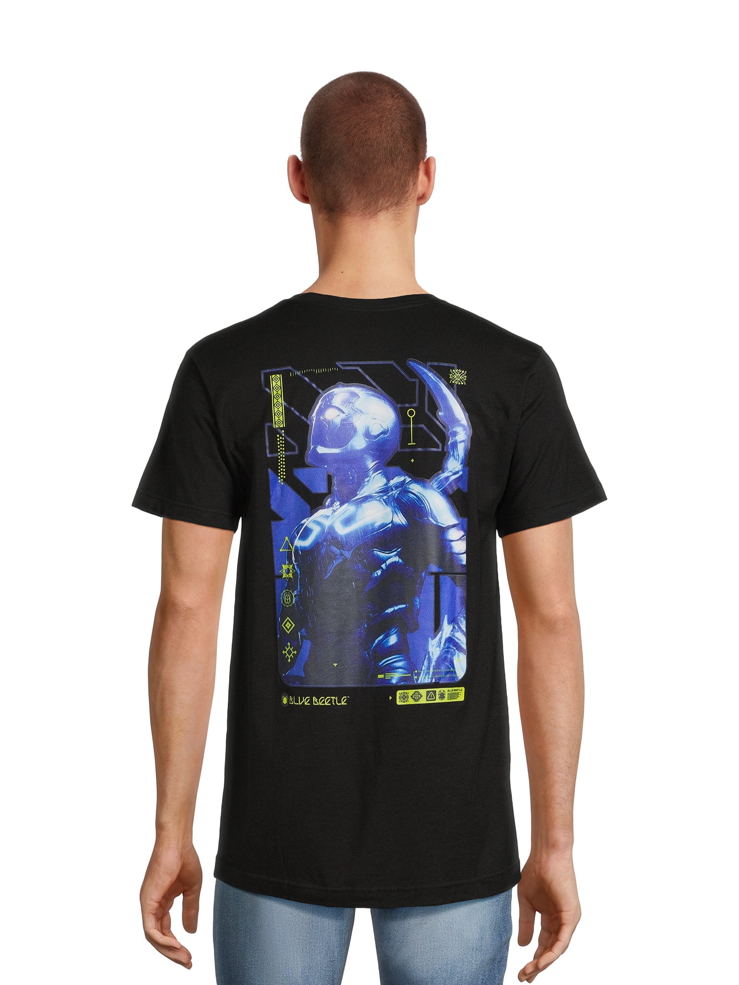 Blue Beetle Men's & Big Men's Graphic Tee Shirt, Sizes S-3XL