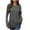 Dark Gray, variant on FAIWAD Long Sleeve Tops for Women Casual Crew Neck Long Sleeve Knitted Pullover Side Split Dressy Fall Winter Clothes