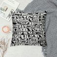 thumbnail image 2 of Orinice Letters and Numbers Graphic Decorative Throw Pillow Cover for Home Couch Living Room Bed Sofa 12x12in, 2 of 5
