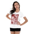 thumbnail image 4 of Traditional Chinese Dragon Lowkey Womens Fitted Plus Size Graphic Tee Brisco Brands 3X, 4 of 5