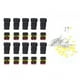 thumbnail image 1 of Conector eléctrico hembra impermeable NikouMX 10 juegos de Conector eléctrico macho 3 pines, 1 of 8