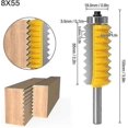 thumbnail image 3 of 3pcs Step Drill Bit,hss Step Drill Bit With Automatic Center Punch, Triangle Taper Step Bit For Metal, Steel,wood - 4mm-12/20/32mm-QJWL, 3 of 5
