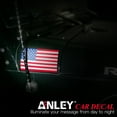 thumbnail image 4 of ANLEY 5 x 3 inch American US Flag Decal - Patriotic Stars Reflective Stripe USA Flag Car Stickers - Support US Military, 4 of 7
