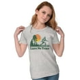 thumbnail image 3 of Leave No Trace Urban Legend Sasquatch Womens Slim Fit Graphic Tee Brisco Brands L, 3 of 5