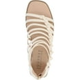 thumbnail image 3 of Journee Collection Womens Petrra Faux Leather Ankle Gladiator Sandals, 3 of 3
