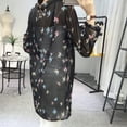 thumbnail image 3 of Ladies Korean Shirt  Uv Protection Ultra-Thin Sun Protection Clothing Birds Size, 3 of 9