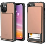 Design Skin Slider Designed for iPhone 12/12 Pro Case (2020), Card Storage Holder Heavy Duty Bumper Protection Cover