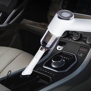 Dvkptbk Aspirateur de voiture avec aspiration puissante, Mini Aspirateur pour Crevices, Nettoyeur de clavier, USB Essentiels de maison rechargeables