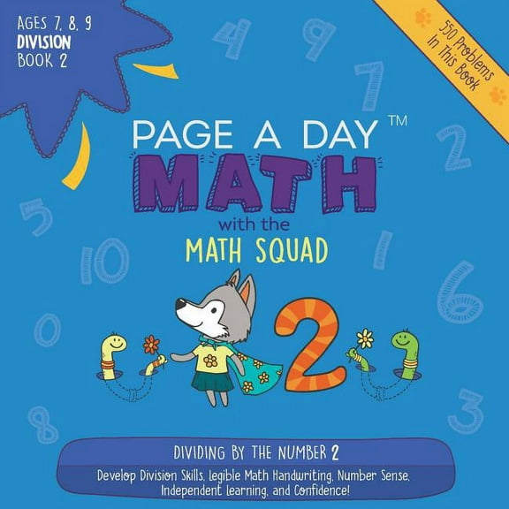 Division Page A Day Math Division Book 2: Dividing by 2, Book BOOK2, (Paperback)