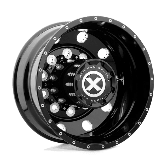 ATX Monoblock Forged Wheel AO405 22.5x8.25 10x11.25 G-BLK MILL -168mm, AO40522510302H