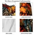 thumbnail image 4 of luoweisi Men's Beach Shorts Quick Dry Swim Trunks with Mesh Lining Thanksgiving Turkey S, 4 of 5