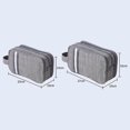 thumbnail image 2 of Simple Dry Wet Separation Cosmetic Bag Lightweight Cosmetic Storage Bag for Women Girls Female, 2 of 5